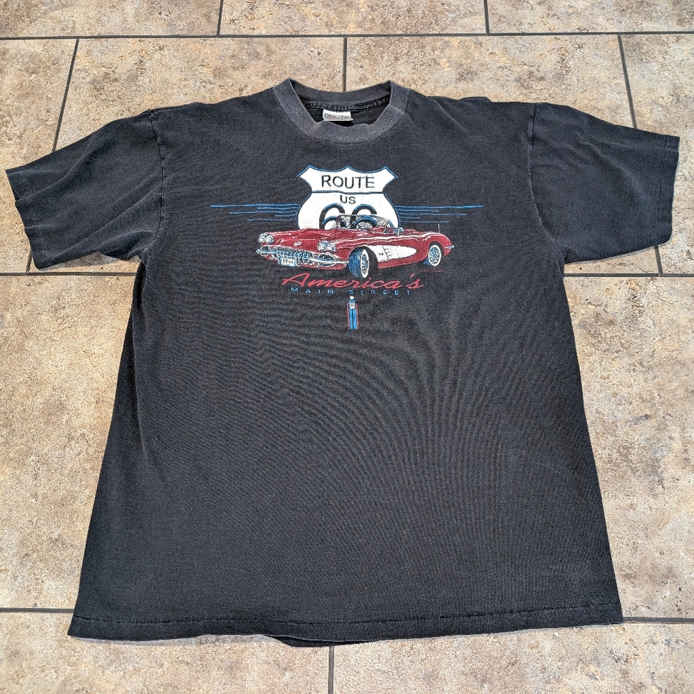 Route 66 Corvette Vintage 90s Single Stitch Men's XL